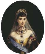 Konstantin Makovsky Portrait of Empress Maria Feodorovna oil painting picture wholesale